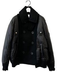 Sacai - Double-Breasted Down Jacket - Lyst