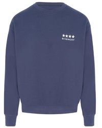 Givenchy - Logo Printed Crewneck Sweatshirt - Lyst