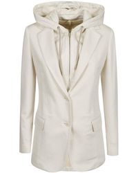 Eleventy - Long-Sleeved Casual Jacket - Lyst