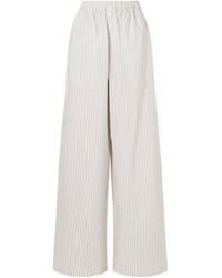 Rohe - Striped Casual Pants - Lyst