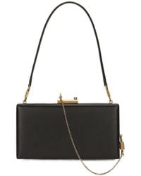 Dolce & Gabbana - Eva Chain Detailed Clutch Bag - Lyst