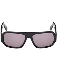 Gcds - Geometric Frame Sunglasses - Lyst