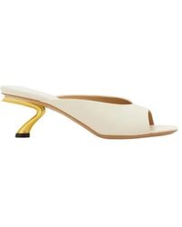 Ferragamo - S-Shaped Heel Slide - Lyst