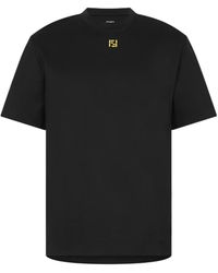 Fendi - Logo Short-Sleeved T-Shirt - Lyst