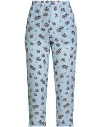 Marni - Floral Print Slim-Fit Pants - Lyst