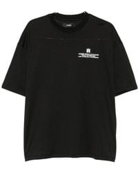 Amiri - Short Sleeve Crewneck T-Shirt - Lyst