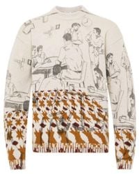 JW Anderson - Jw Anderson Jacquard Sweater - Lyst