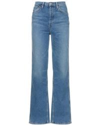 RE/DONE - High-Rise Straight Loose Jeans - Lyst