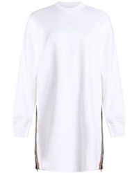Burberry - Mini Dress Cotton - Lyst