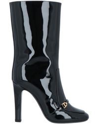 Saint Laurent - Plain Colour Ankle Boot - Lyst