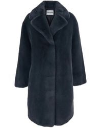 Stand Studio - Camille Faux Fur Teddy Coat - Lyst