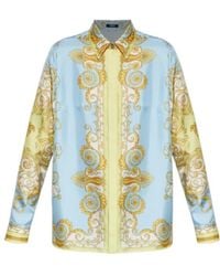 Versace - Silk Shirt - Lyst
