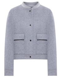 Herno - Logo Coat - Lyst