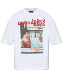 DSquared² - T-Shirt With Print - Lyst