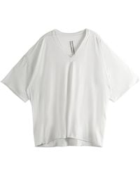 Rick Owens - Tommy V-Neck Short-Sleeve T-Shirt - Lyst