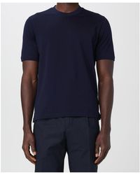 Zanone - Short-Sleeves Cotton T-Shirt - Lyst