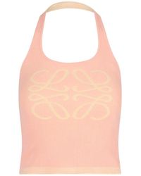 Loewe - Halterneck Tank Top - Lyst