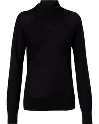 TOTEME - Totême High-Neck Knitted Jumper - Lyst