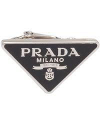 Prada - Symbole Clip Right Earring - Lyst