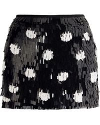 Dries Van Noten - Sequined Mini Skirt - Lyst