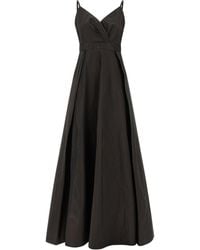 Pinko - Pleated-Skirt Sleeveless Maxi Dress - Lyst