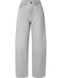 Goldsign - High-Rise Straight-Leg Organic Jeans - Lyst
