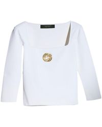 Gucci - Regular-Fit Top With Cut-Out Interlocking G Detail - Lyst