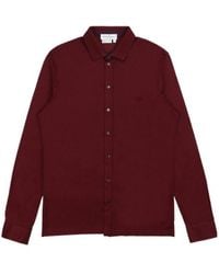 Ferragamo - Embroidered Shirt With Logo - Lyst