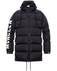 Moncler - Logo-Print Padded Jacket - Lyst