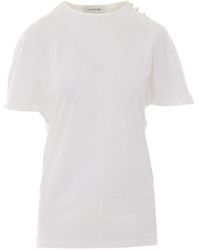 Lanvin - Cape-Effect T-Shirt - Lyst