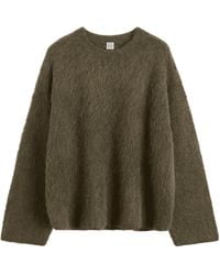 TOTEME - Totême Crewneck Knitted Jumper - Lyst