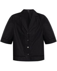 Theory - Short-Sleeve Collared Shirt - Lyst