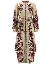FARM Rio - Long Sleeve Dress - Lyst