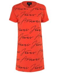 Armani Jeans - Logo Short-Sleeved T-Shirt - Lyst