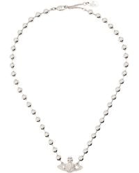 Vivienne Westwood - Thames Mini Bas Relief Choker - Lyst