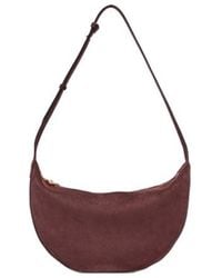 JOSEPH - Bean Medium Suede Shoulder Bag - Lyst