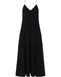 KHAITE - Iben Tulle Trim Dress - Lyst