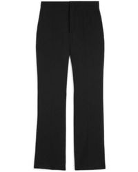 Jil Sander - Wool Sablé Tailored Trousers - Lyst