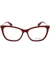 Max Mara - Cat-Eye Glasses - Lyst