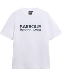 Barbour - Logo Short-Sleeve T-Shirt - Lyst
