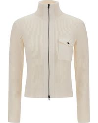 Herno - Zipper Sweater - Lyst