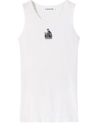 Lanvin - Sleeveless Vest - Lyst