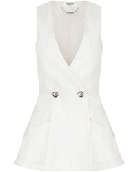 Givenchy - Sleeveless Blazer Jacket - Lyst
