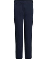 Marella - Side-Slit Casual Trousers - Lyst