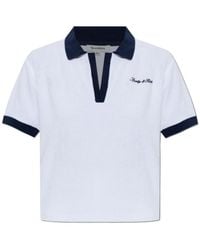 Sporty & Rich - Short-Sleeved Polo Shirt - Lyst