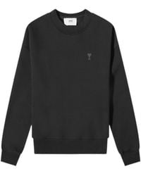 Ami Paris - Ami De Coeur Crewneck Sweatshirt - Lyst