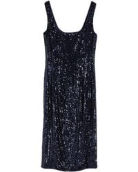 Max Mara - Sequined Tight Dress - Lyst