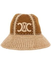 Celine - Wide Brim Hat - Lyst