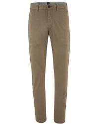 BOSS - Logo Casual Pants - Lyst