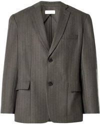 Kallmeyer - Pinstriped Wool-Twill Blazer - Lyst